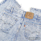 1990's Levi's 506 ACID WASHED DENIM PANTS ... W32/L30