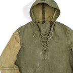 1940's U.S.NAVY WW2 FOUL WEATHER PARKA / TWO-TONE ... M