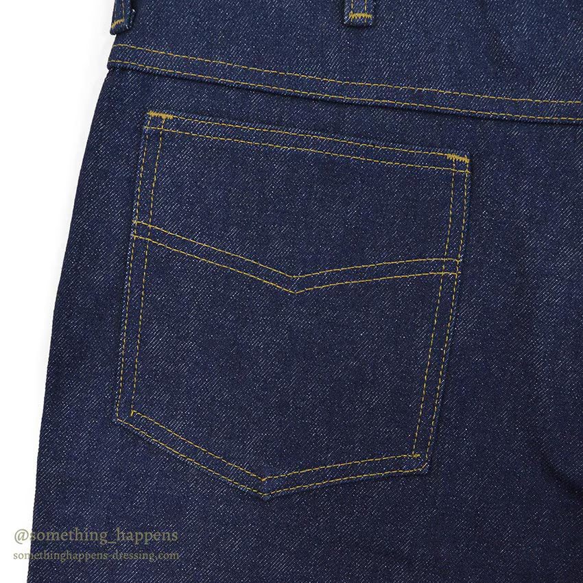 1970's~ DEADSTOCK ROEBUCKS DENIM PANTS ... W34/L29