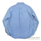 1980's FIVE BROTHER CHAMBRAY SHIRT...L
