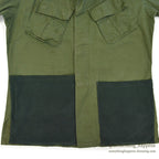 1960's USARMY JUNGLE FATIGUE JACKET / MODIFIED... LARGE-LONG