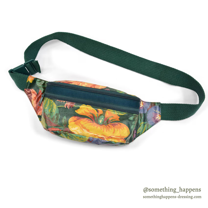1990's NORDIC HOUSE DESIGNS FLORAL PATTERN FANNY PACK...