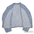 1950's OSHKOSH HICKORY STRIPE ENGINEER JACKET...