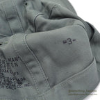 1960's DEADSTOCK USAF CAP, UTILITY, MAN'S COTTON SATEEN SAGE GREEN... 71/2