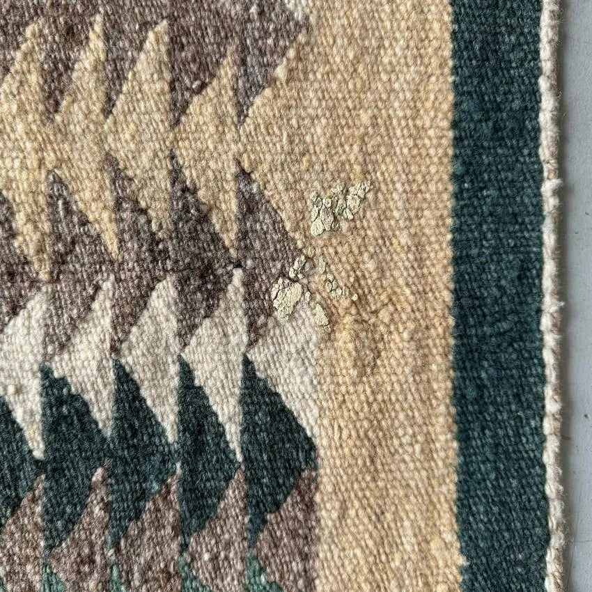 c.1950's NAVAJO RUG RARE COLOR... 103cm/66cm