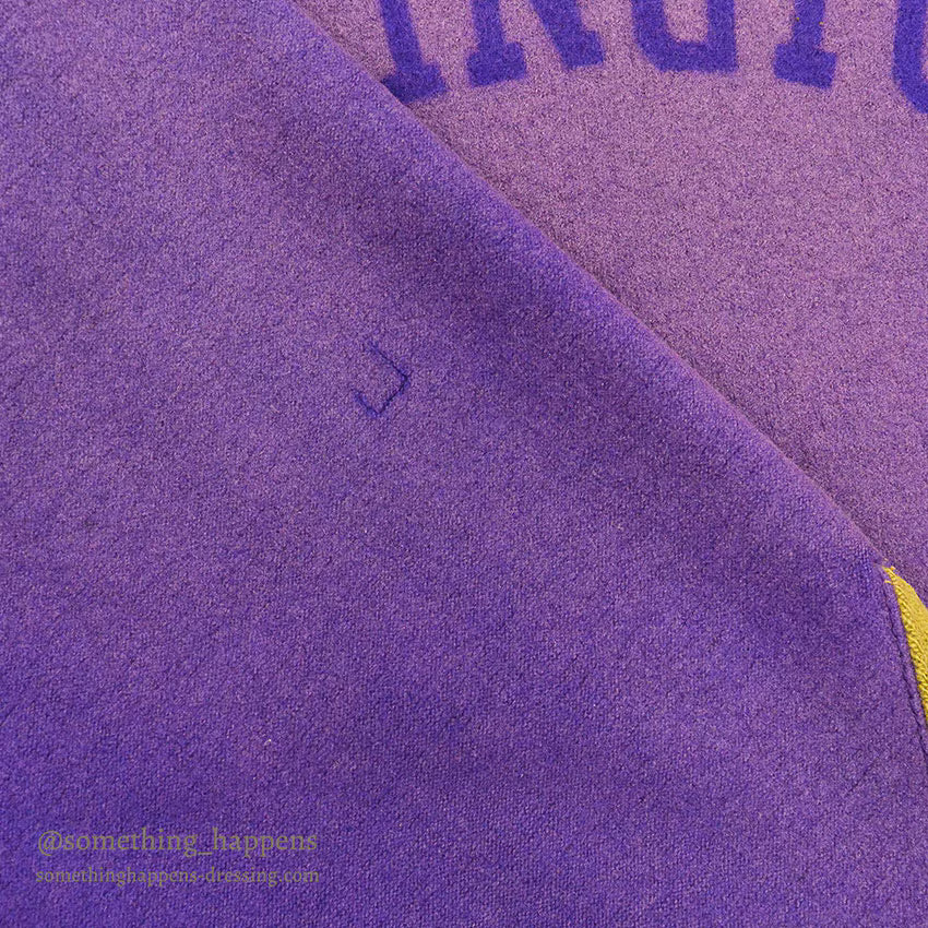 1930's BURGHARDT WOOL SWEAT SHIRT / HUGE SIZE ...