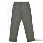 1960's DEADSTOCK LEVI'S 518 COTTON TWILL PANTS / IRREGULAR ... W32/L30