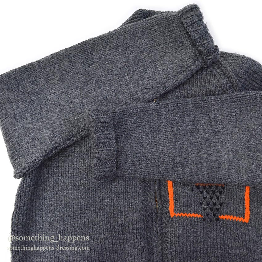 1960's BASKETBALL COWICHAN SWEATER...
