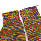 1960's HOME MADE HAND KNIT MITTENS 2 ...