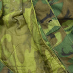 1960's USARMY ERDL JUNGLE FATIGUE VEST PONCHO LINER / VIETNAM THEATER MADE...