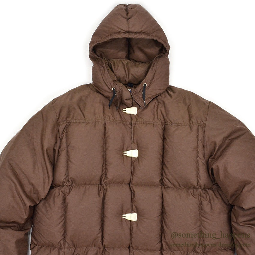 1970's GERRY DOWN SLOPE COAT / BROWN...X-LARGE