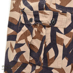 1990's BRIGADE QUARTERMASTERS ASAT CAMO PANTS / THICK COTTON... MR