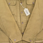 1960's L.L.BEAN JUNGLE CLOTH WARDEN JACKET / ALMOST DEADSTOCK ... 42