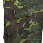 1980's FIVE BROTHER CAMO MULTI POCKETS PANTS... W32/L29