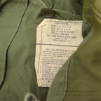 1970's M-65 USN MIUW-604 HAND PAINTED CAMO FIELD JACKET WITH LINER... MR