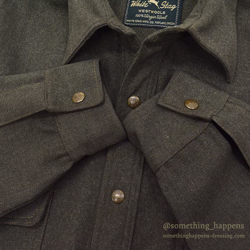 1950's WHITE STAG SINGLE MACKINAW CRUISER JACKET ...