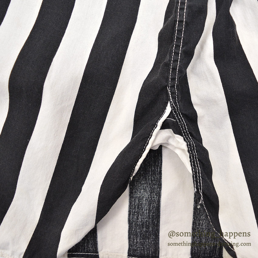 1950's~ RAWLINGS UMPIRE STRIPE SHIRT ...  XL