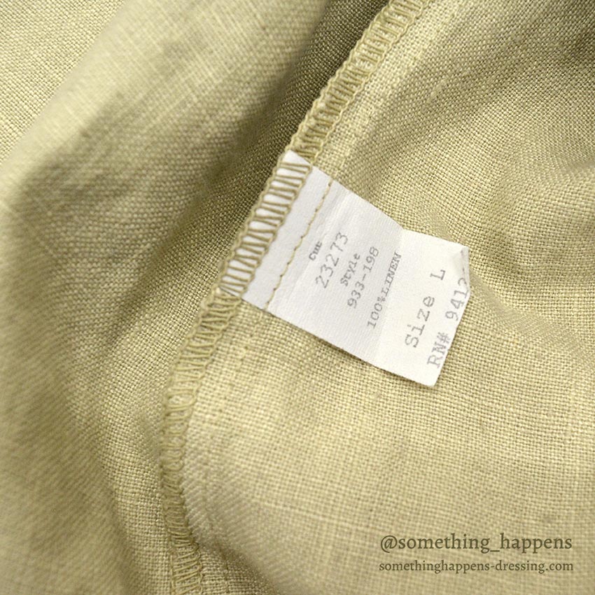 CP SHADES LINEN WORK JACKET / TAN ... L