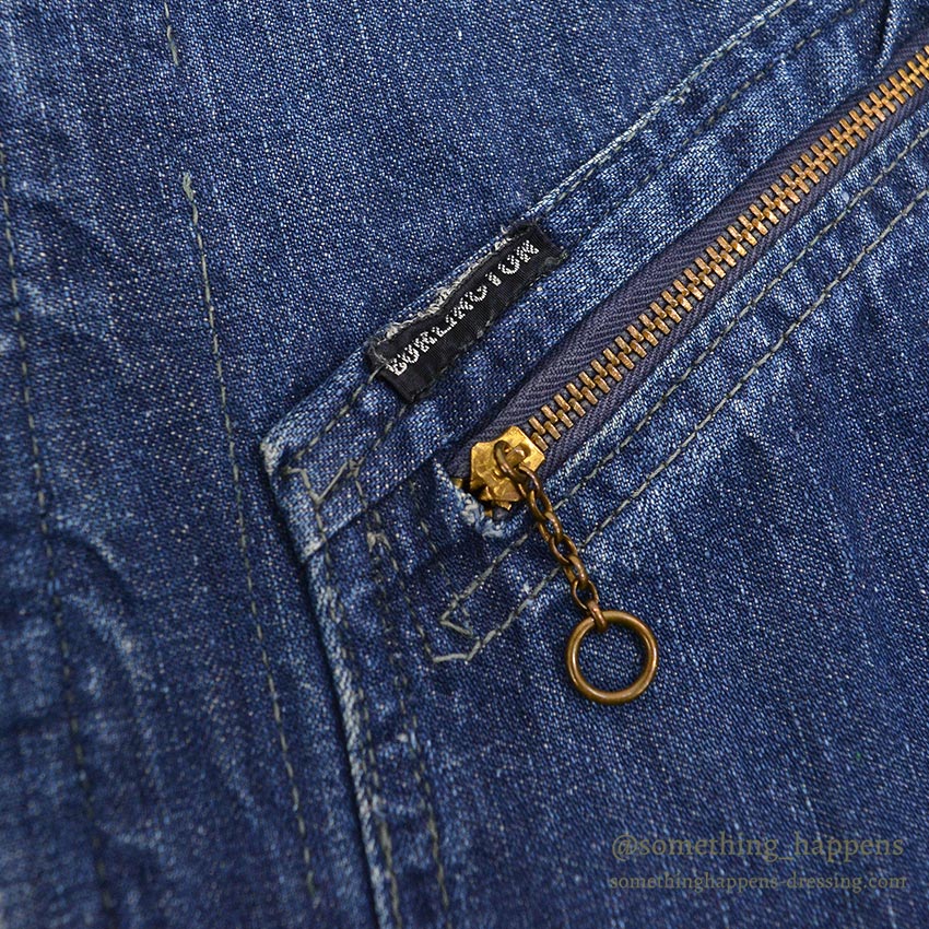 ~1960's BURLINGTON TYPE 91-B DENIM JACKET ... 40