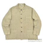 CP SHADES LINEN WORK JACKET / TAN ... L