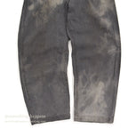 1960's UNKNOWN BLACK FADED FRISCO PANTS ... W32/L27