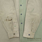 1940's WASHINGTON DEE CEE TWO-TONE HBT SHIRT / EXTREMELY RARE ...