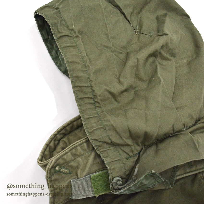 1980's~ M-65 FIELD JACKET ALPHA INDUSTRIES INC. / CRAZY PATTERN... MR