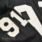 1960's SOUTHERN ATHLETIC FOOTBALL MESH JERSEY / BLACK ... XL