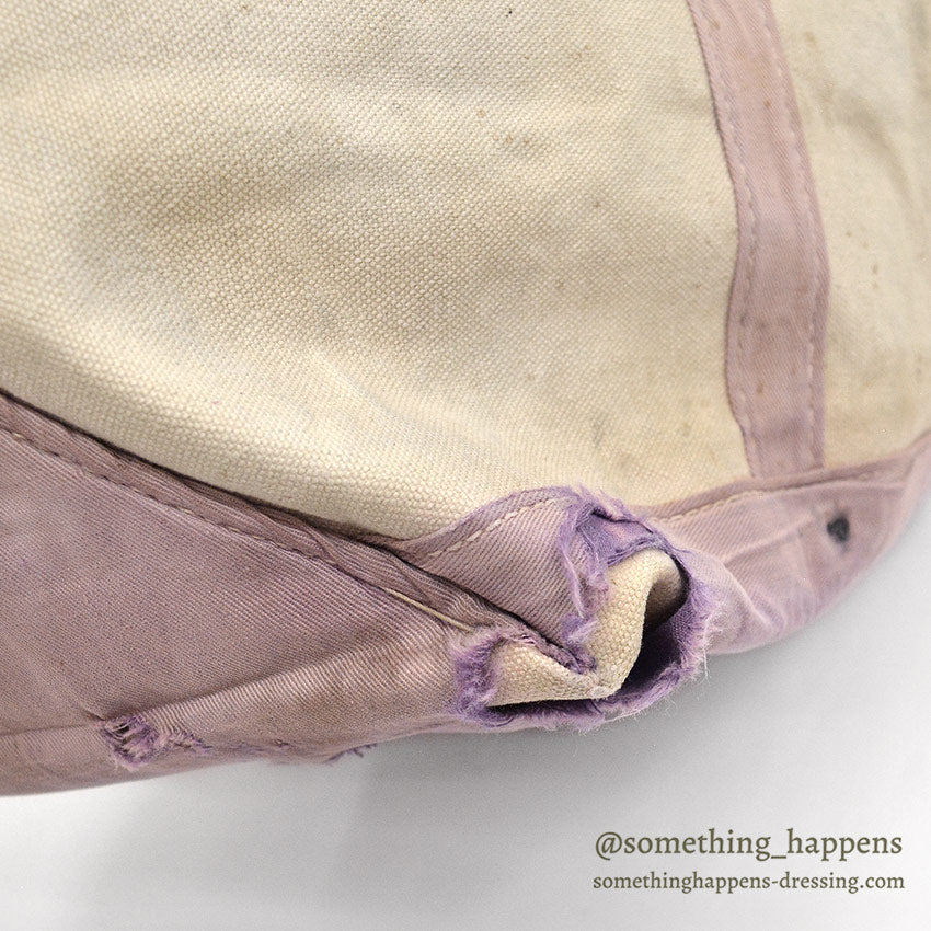 1980's~ BROOKSTONE PAINTER CANVAS TOTE / FADED ... M