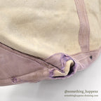 1980's~ BROOKSTONE PAINTER CANVAS TOTE / FADED ... M