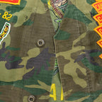 ~1980's USMC OKINAWA EMBROIDERY TOUR VEST / HEAVY EQUIPMENT MECHANIC...