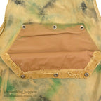 1970's STORM-PRUF HAND PAINT CAMO HUNTING VEST...