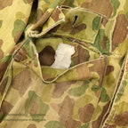 1940's USARMY WW2 FROG SKIN CAMO HBT JACKET / MODIFIED... 36R