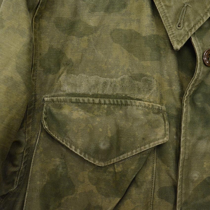 1950's U.S.ARMY M-1951 HAND PAINTED CAMO JACKET ...