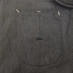 1930's MONTGOMERY WARD SALT AND PEPPER COVERALL / CHIN STRAP & SNAP BUTTON ...