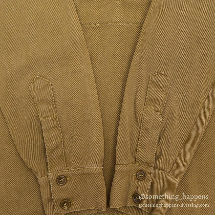 ~1930's UTICA DUXBAK LACE UP PULLOVER SHIRT / UNUSUAL DETAIL ...