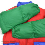 1970's Daniel S. Reid MULTI COLOR DOWN JACKET / EXTREMERY RARE... M