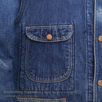 1960's NATIONAL MASTER DENIM COVERALL / BLANKET LINED...