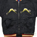 1950s JAPAN SOUVENIR JACKET (Sukajan) - Tiger Face, Mount Fuji, Eagle, Mitsuwa Zipper...