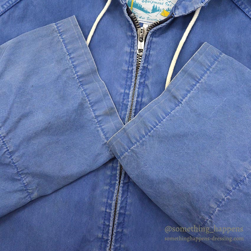 1960's~ REI VENTILE PARKA / FADED BLUE ... L