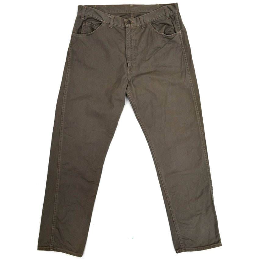 60's Levi's 800D BIG-E Twill Pants... Actual measurements: W35.5 x L31