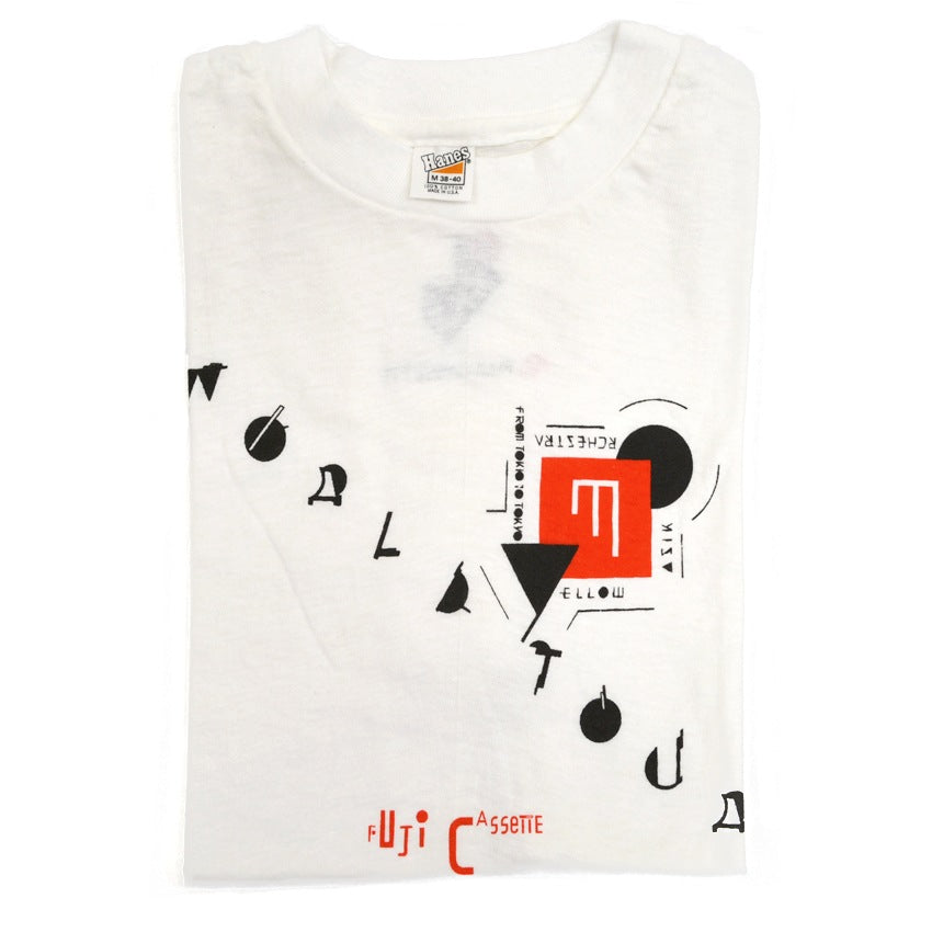 70's Hanes 'Yellow Magic Orchestra' YMO World Tour T-shirt... M
