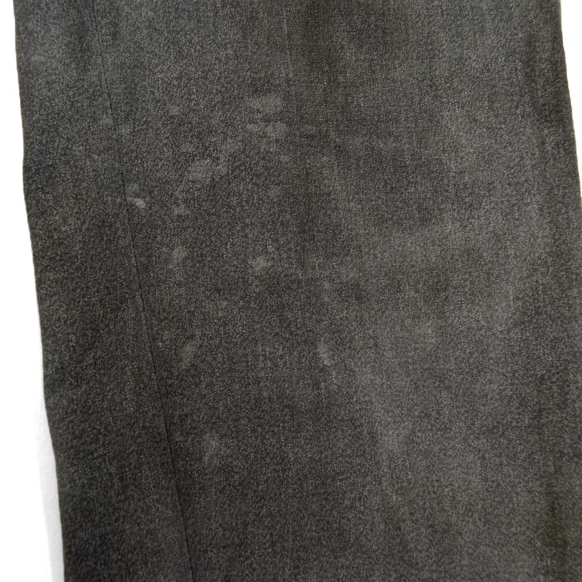 〜50's ごま塩 ブラックシャンブレー ワークパンツ... 実寸 W34×L28