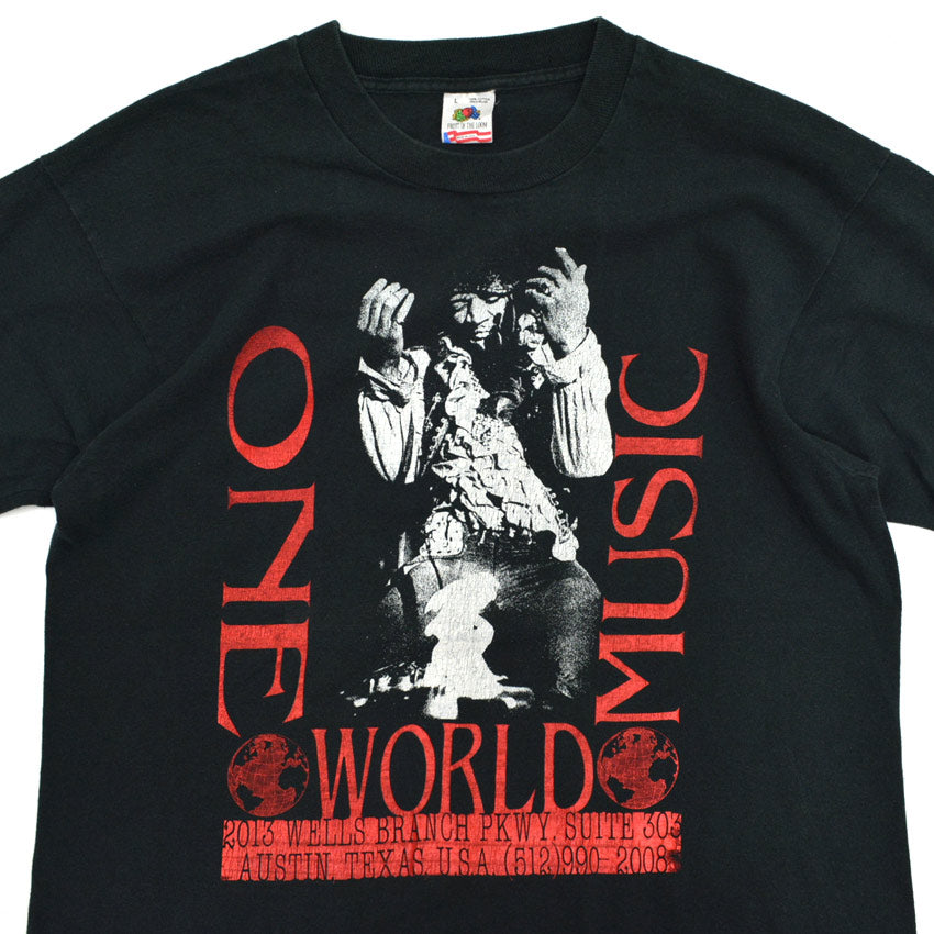 90's Fruits 'Jimi Hendrix' Fire T-shirt... L