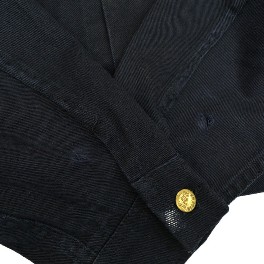 80's Lee Black Cotton Jacket - Rare...