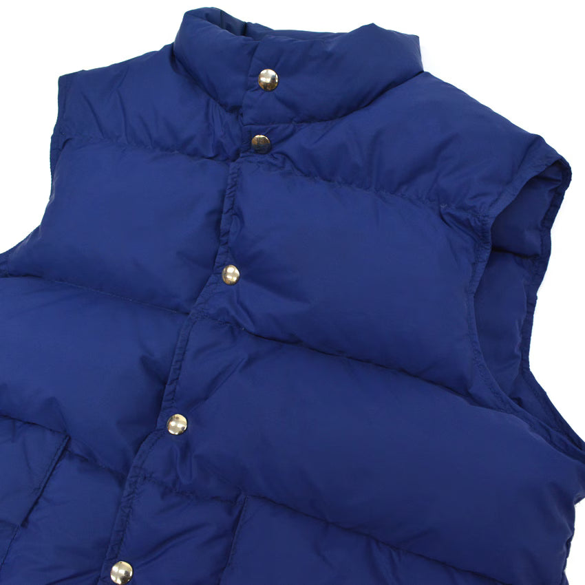 80's LL Bean unbranded snap down vest... M