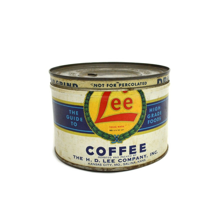 〜30's H.D.Lee Mercantile Co. Advertising ' COFFEE缶 & SPICE缶 Set ' ...