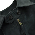 80's LAKELAND 'FACILE' Black Ultra Suede Jacket...
