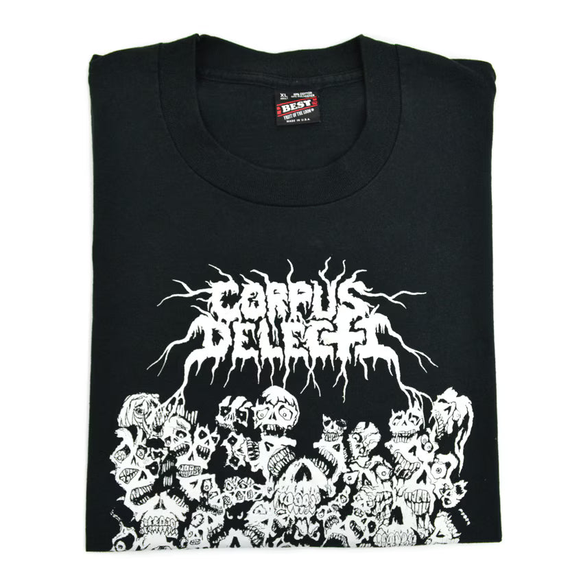 90's 'CORPUS DELECTI' Self-Produced Indie Death Metal T-Shirt...