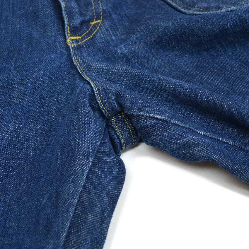 70's Lee 244-1347 デニムブッシュパンツ ストレート 濃紺 ...W34×L32